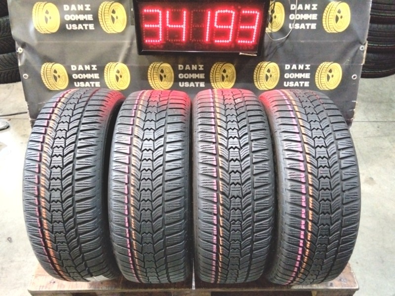 Pneumatici Invernali 4 Gomme usate 195 55 16 SAVA Battistrada Residuo 85/95%