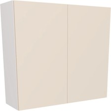900mm High 1000mm Matt Cashmere Kitchen Wall Unit Fully Assembled