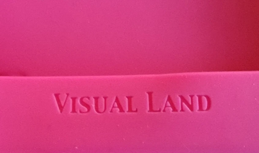 VISUAL LAND PROTECTIVE TABLET COMPUTER SAFETY CASE BUNDLE PINK AND PURPLE USED - Image 3 of 3
