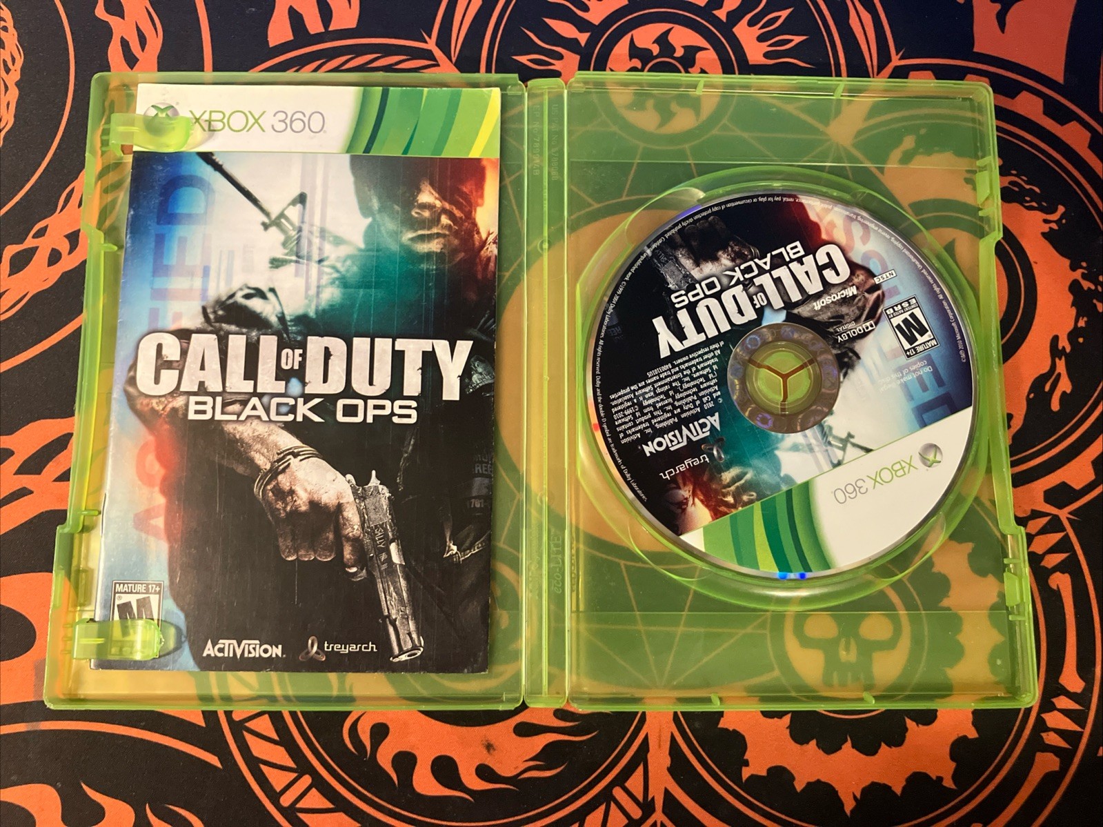 Call of Duty Black Ops Microsoft Xbox 360 Disc & Manual Only