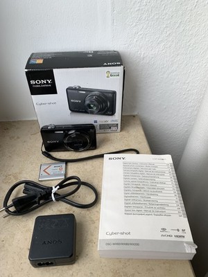 Sony DSC WX 60 vintage digital OVP Zoom kompakt full hd exmor 50 schwarz