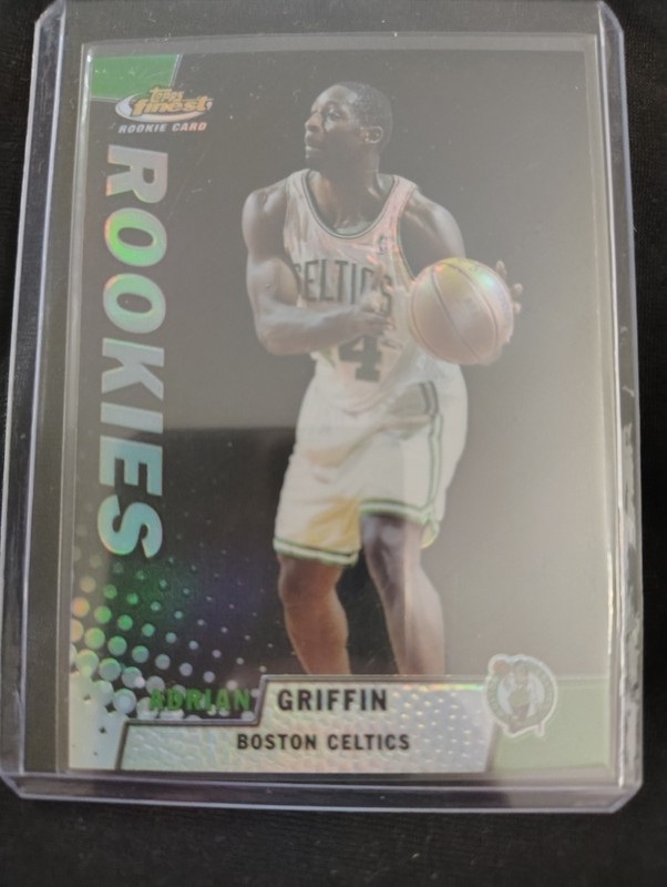 1999-00 Topps Finest - Rookies Adrian Griffin #265 Refractor 172/200 (RC)