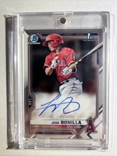 2021 Bowman Chrome Jose Bonilla 1st Prospect Auto Autograph #CPA-JBO Angels