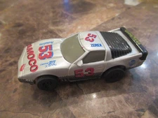 Marchon Corvette #53 Amoco Silver HO Scale Slot Car