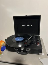 Journey - Bluetooth Suitcase Record Player - Black