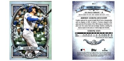 2026 Bowman Chrome   Bowman Sterling Inserts    You Pick / Complete Your Set