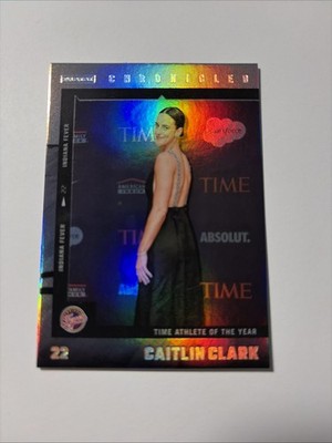 2025 Panini Caitlin Clark Chronicled - Life Style Caitlin Clark #55 Holo Foil