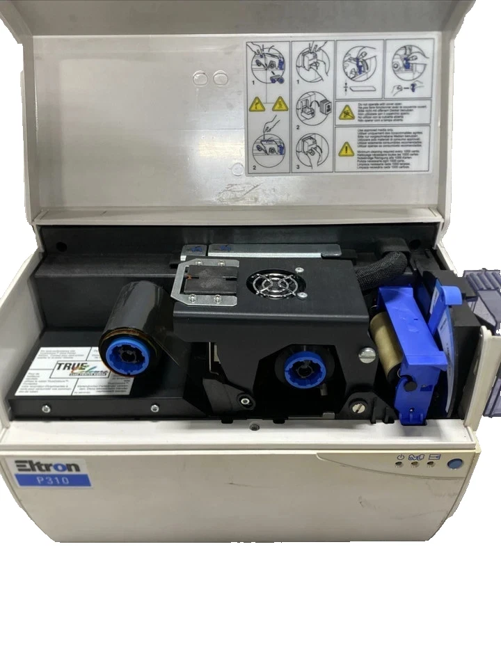 Eltron P310C Color Dye Sublimation Thermal Single Sided ID Card Printer Parallel - Image 4 of 4