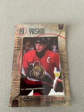 1998-99 Ottawa Senators NHL Hockey Team Issued Postcard - Alexei Yashin