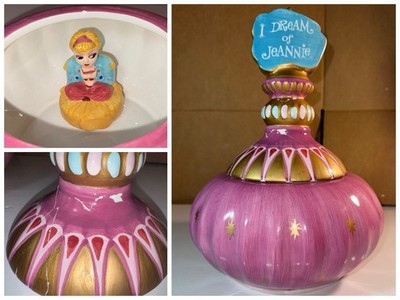 I Dream of Jeannie Premiere Edition Cookie Jar - Lid Repaired Vandor 2068 / 3600