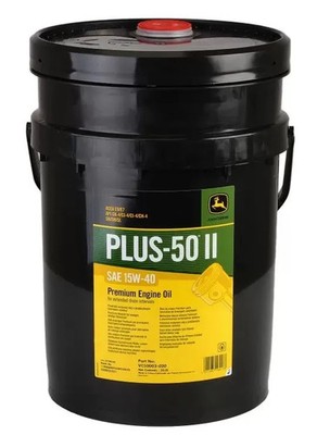 20l John Deere Plus II 15W-40 E9 Motoröl ACEA E7 E9, API CI-4 CK-4 SJ SL SM