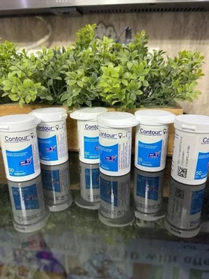 Contour 300 Strips Blood Glucose Test Strips With 50 Strips Each Expiry 2027