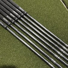 7 / True Temper Dynamic Gold S300 STIFF Steel Iron Shaft Set / 0.355T