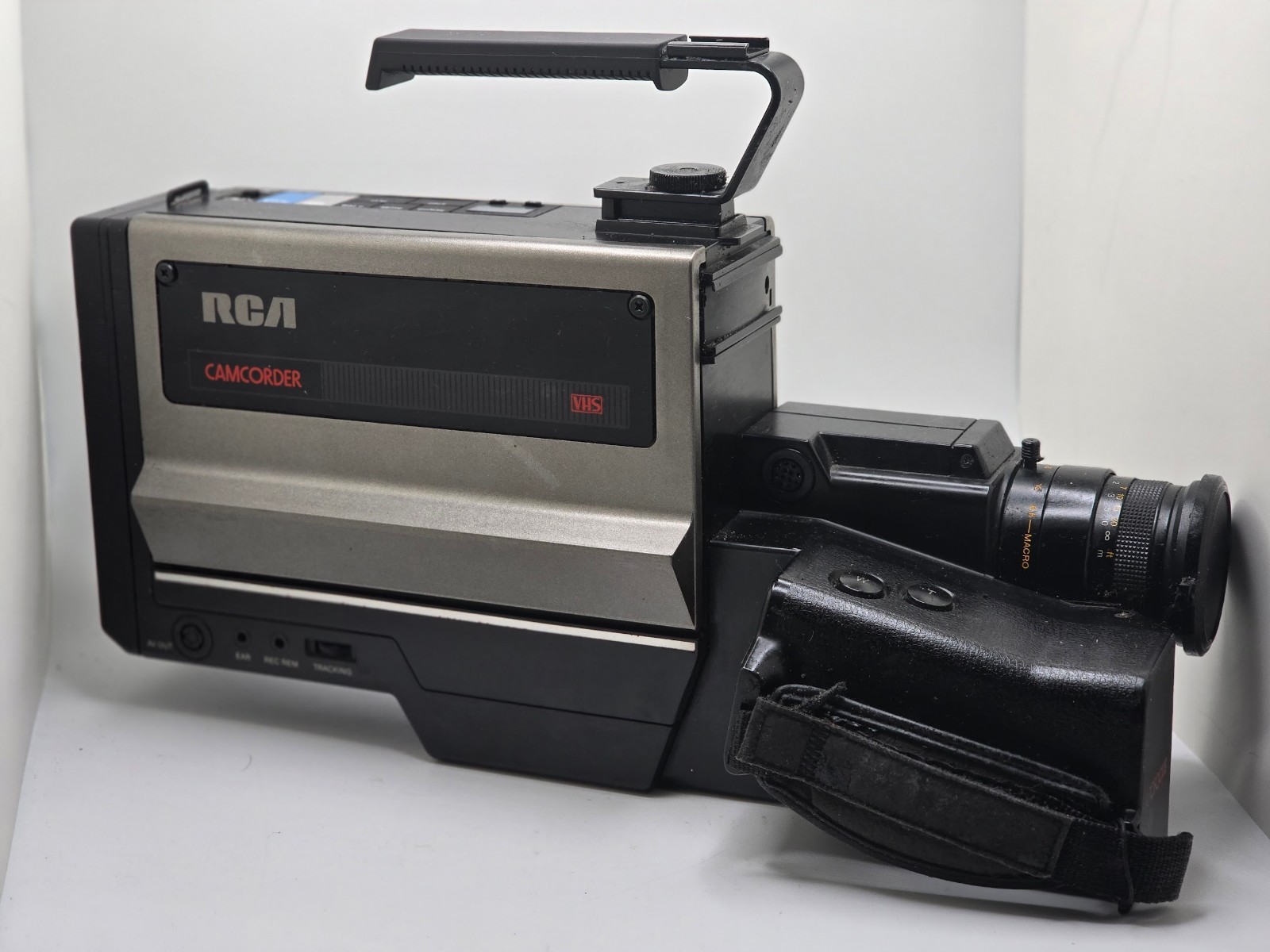 Vintage RCA VHS Camcorder Full Size Shoulder Style w/ Access