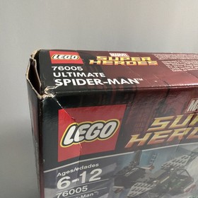 BOX ONLY: LEGO Marvel Super Heroes 76005 Daily Bugle Showdown Ultimate Spiderman
