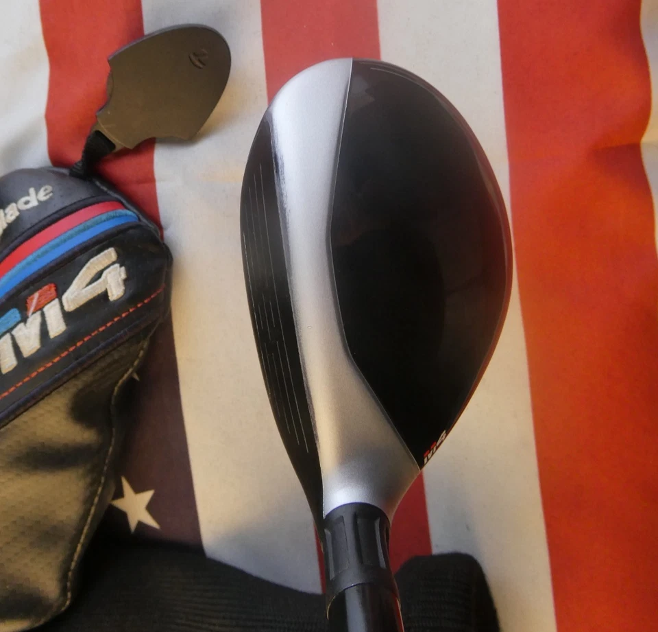 TaylorMade M4 # 5 Híbrido 25* Loft Fujikura ATMOS 6 Flex Regular + HC EXCELENTE Foto 2 de 4