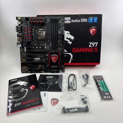 Broken MSi Z97 Gaming LGA 1150 ATX Motherboard /Bent Pins