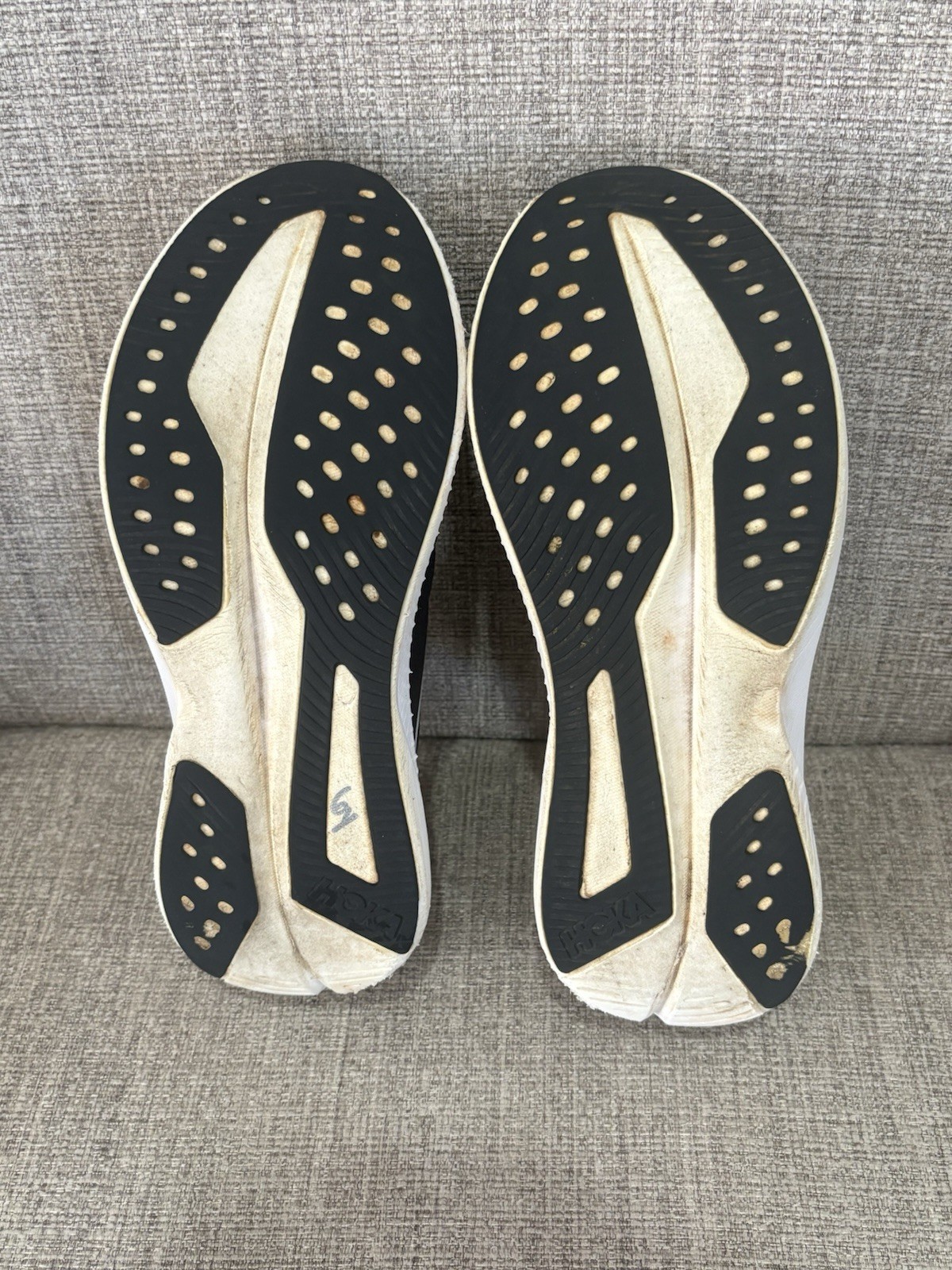 Men’s Hoka Mach 6 Performance Road Running Shoes Black Size 10D thumbnail 7