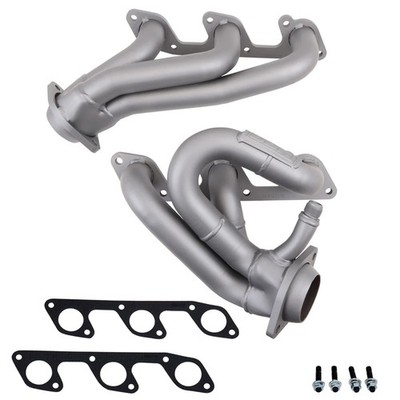 BBK Titanium Ceramic Shorty Exhaust Headers 1-5/8'' for 05-10 Ford Mustang 4L V6