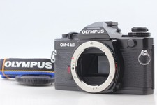  Unused w/ Cap Olympus OM-4 Ti Titan Black 35mm SLR Film Camera Body From JAPAN