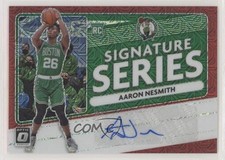 2020-21 Donruss Optic Signature Series Choice Red Prizm Aaron Nesmith Auto 0h28