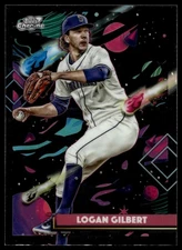 2025 Topps Chrome Cosmic REFRACTOR #34 Logan Gilbert