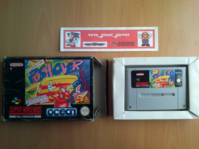   THIS GAME IS NO PUSH-OVER (Ocean) Super Nintendo SNES Super NES PAL ESP  