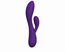 Waterproof Dual Rabbit Vibrating Massager 10 Modes Flexible Design for Pleasure