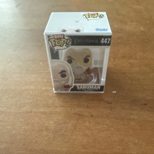 FUNKO LORD OF THE RINGS  BITTY POP  "SARUMAN " HYPER RARE CHASE!!