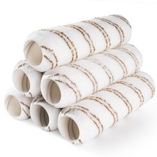 9 inch Roller Sleeves, Pack of 6 Rollers for Painting Walls /Ceilings , 9 Inch