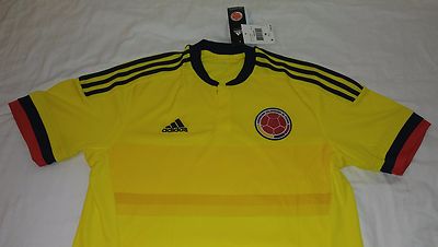 2015 2016 SELECCION COLOMBIA FCF ADIDAS XL JERSEY JAMES RODRIGUEZ