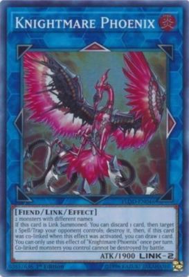 *** KNIGHTMARE PHOENIX *** 1ST EDITION SUPER RARE FLOD-EN046 YUGIOH! | eBay
