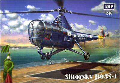 AMP Models 1/48 SIKORSKY HO3S-1 U.S. Navy & Marine Corps Helicopter
