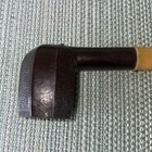 ANTIQUE Smoking Pipe (5”) (Octagonal Chamber) & Tobacco Pouch (w/Some Tobacco) — photo 10
