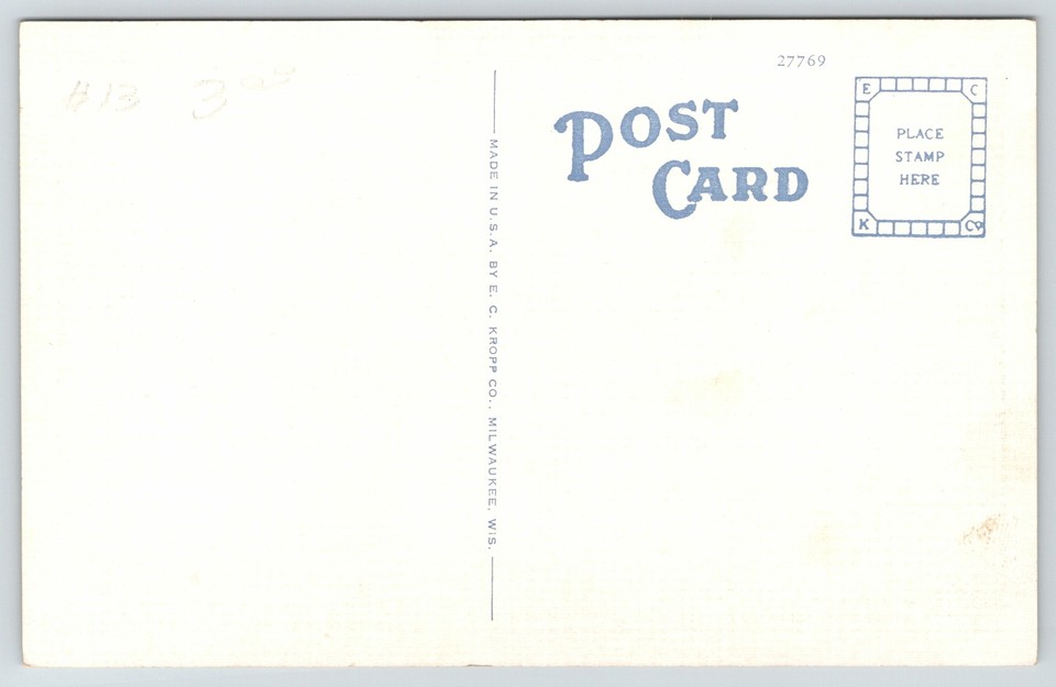 Monroe WisconsinRecreation ParkSwimming PoolBath HouseBlue Sky B&W