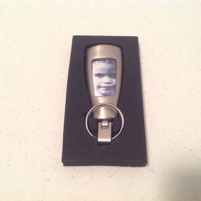 Umbra LOCKIT Photo Keyring Key Chain Nickel Modern Sleek Stylish