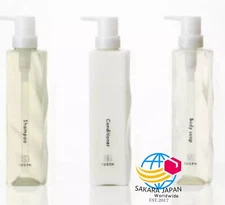 POLA IUGEN Shampoo & Conditioner & Body soap 450ml Each 3Items Ship From Japan