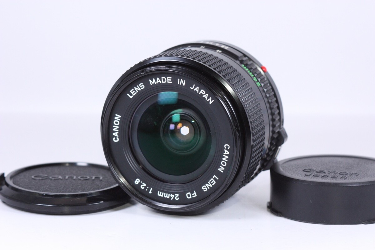 新品級 CANON キャノン New FD 24mm F2.8 M612 Canon New FD 24mm f/2.8 | Vintage Lens Review & Specs