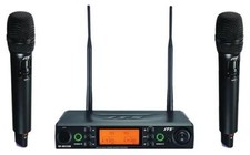 Ch38 Dual Channel Wireless Uhf Handheld System - Ru-8012db+ru-g3th Ch38
