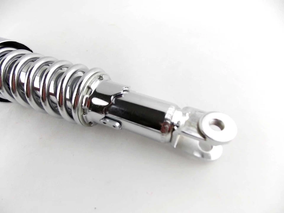 AMORTIGUADORES TRASEROS HONDA CB650 335mm JBS CROMADOS OJO A HONDA Foto 3 de 4