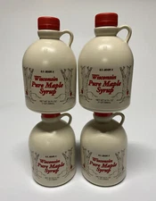 4 Quarts of 100%🍁Organic & Pure🍁Wisconsin Maple Syrup Grade B (Dark Robust)