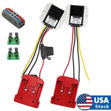 DIY Adapter Power Wheel Output 12V 10A Compatible With Milwaukee M18 18V Battery