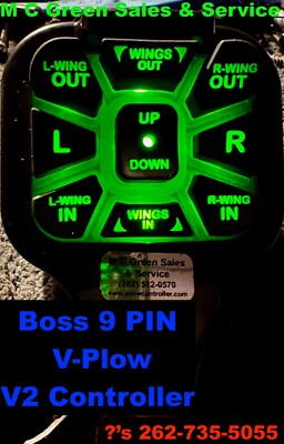 V2 PREMIUM BOSS SNOW PLOW REPLACEMENT PROGRAMMABLE CONTROLLER V PLOW USA MADE