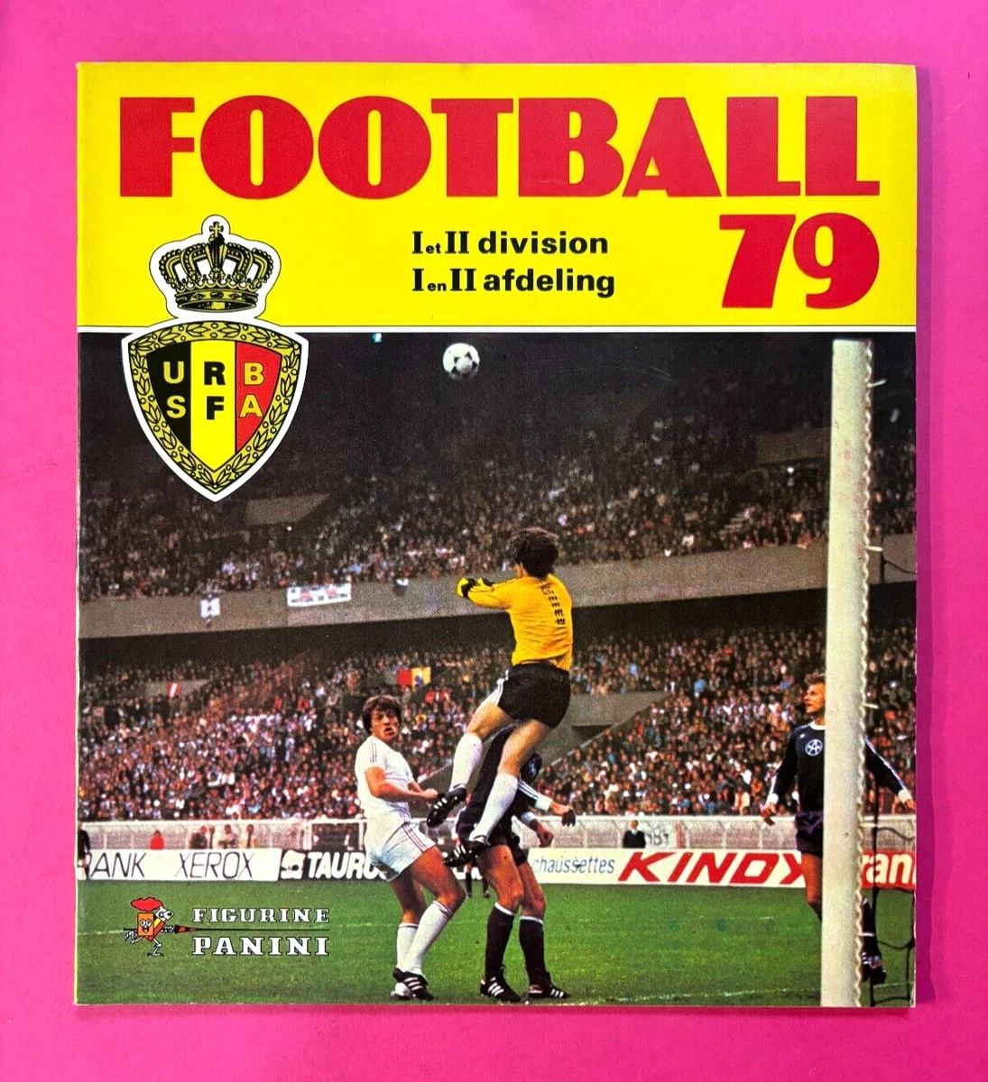 RARE! ALBUM PANINI FOOTBALL 79 1979 / NON COMPLET / BON ETAT