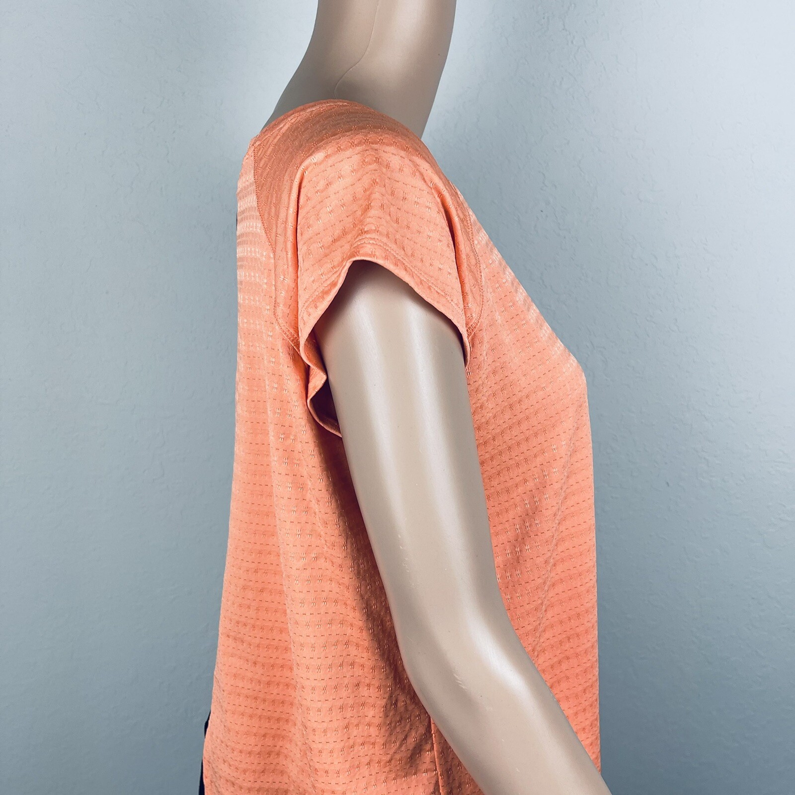 Studio By Capezio Sleeveless Open Back Orange Athleti… Gem