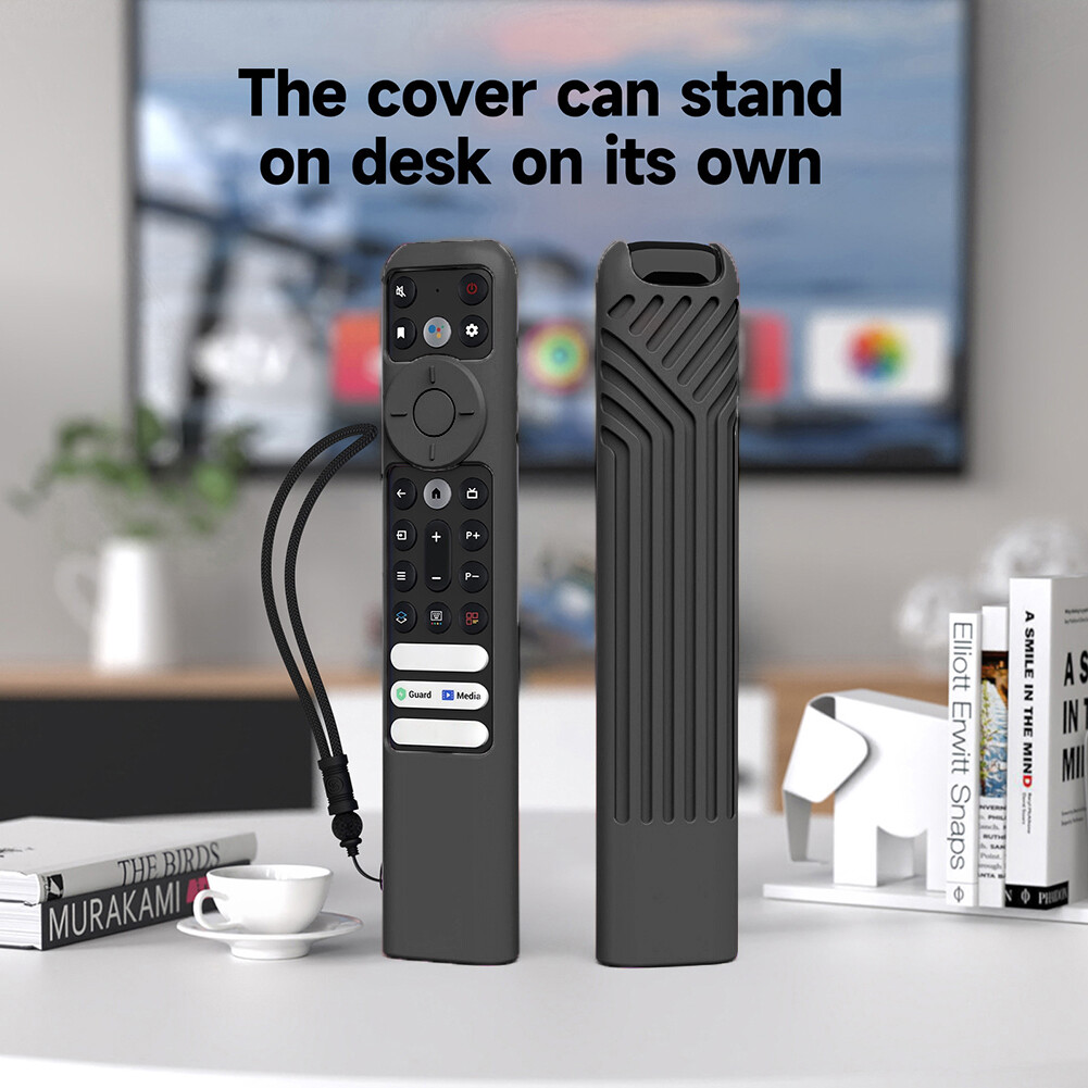 Silicone TV Remote Control Cover Case for TCL RC902V FMR1 Voice Remote (Black) * eBay