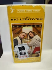 💥Sealed Funko Home Video The Big Lebowski (Small) T-Shirt VHS Box Walmart 1 pc
