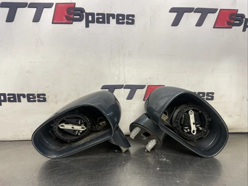 AUDI TT 8n mk1 PAIR OF WING MIRRORS DOOR In Dolomite Gray
