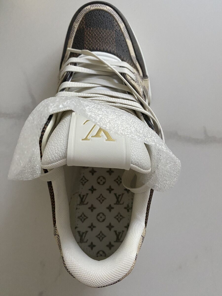 Size 9.5 - Louis Vuitton LV Trainer White - 1A67KZ (fits like US