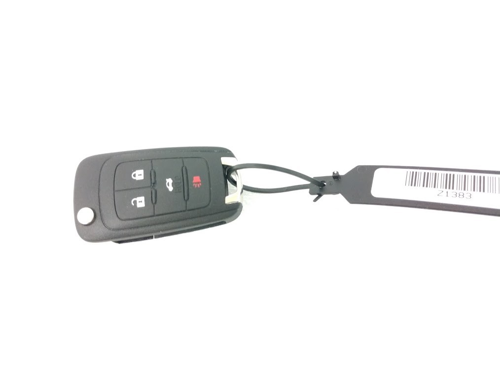 Impala 201417 OEM keyless entry flip key fob. Door lock, unlock hatch